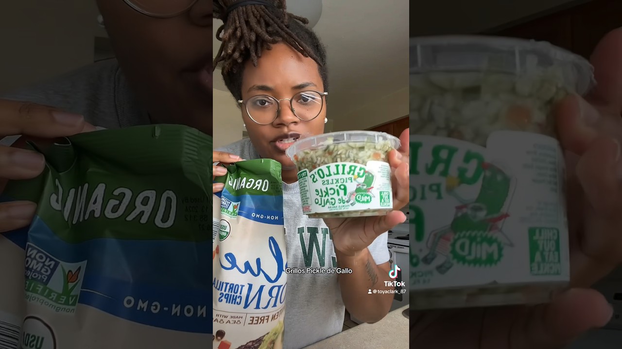 Grillo’s Pickle De Gallo (REVIEW)🥒🥒🥒 #shorts #grillos #pickles #review #foodie #snacks