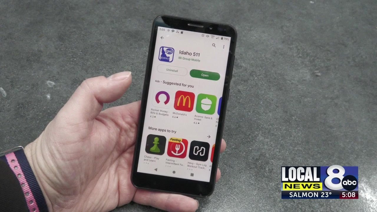 New Idaho 511 App and updated website are now live