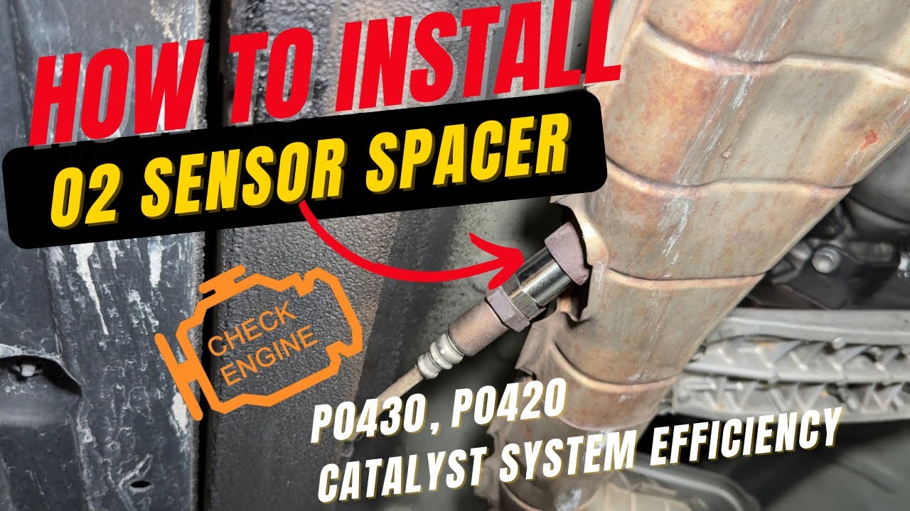 P0430 P0420 Check Engine "Fix" | Lexus IS300 O2 Spacer Install
