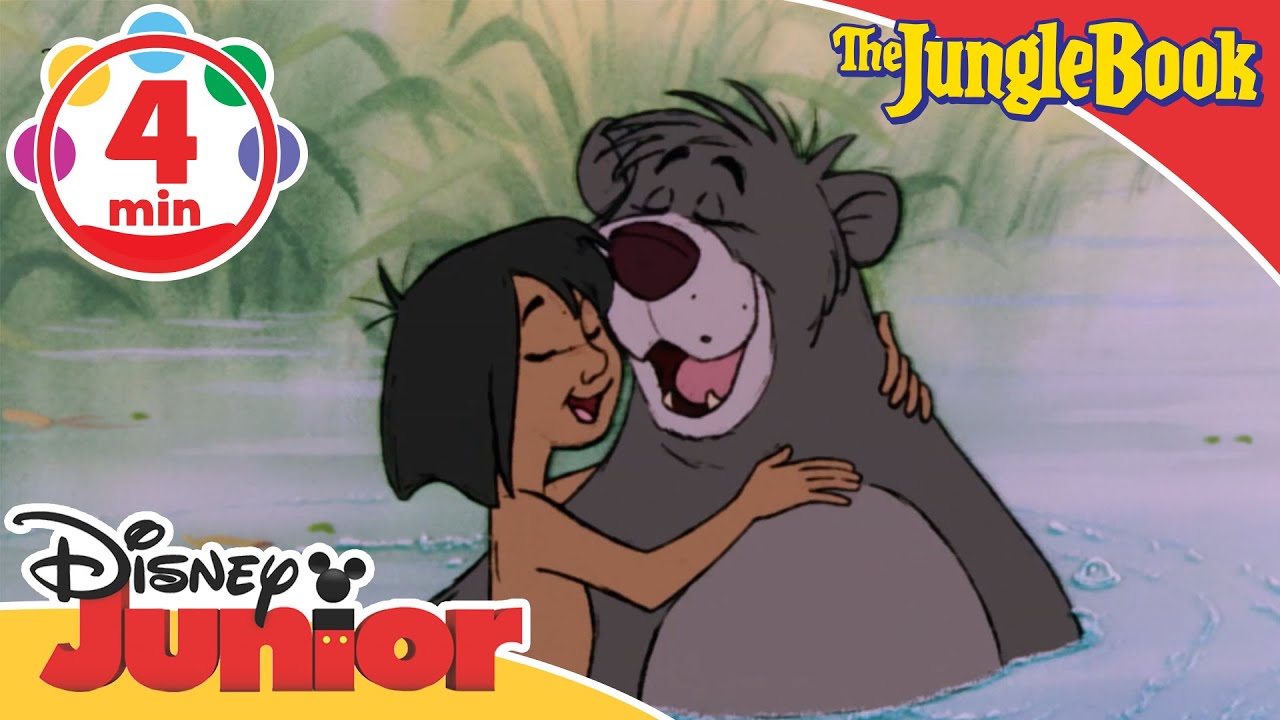 The Jungle Book | The Bare Necessities Song | @disneykids
