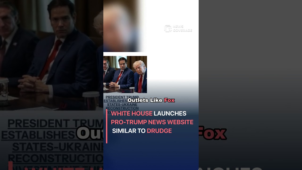 White House Launches Pro-Trump News Website Similar to Drudge #politics