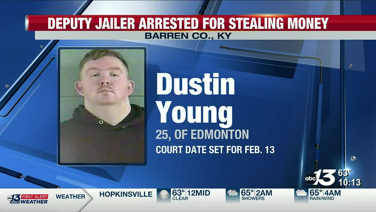 Police: Barren County Deputy Jailer charged for stealing from inmate