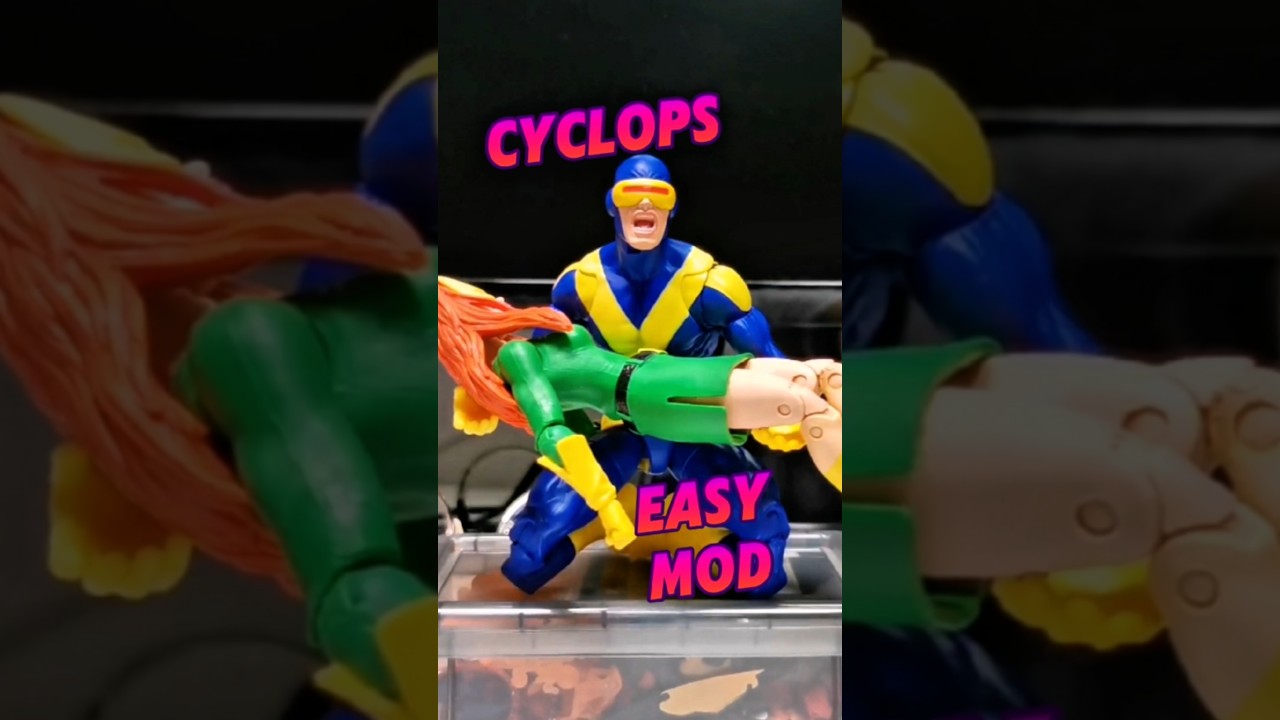 Cyclops Visor Mod X-Men X-Factor Marvel Legends Hasbro Pulse Action Figure Fix