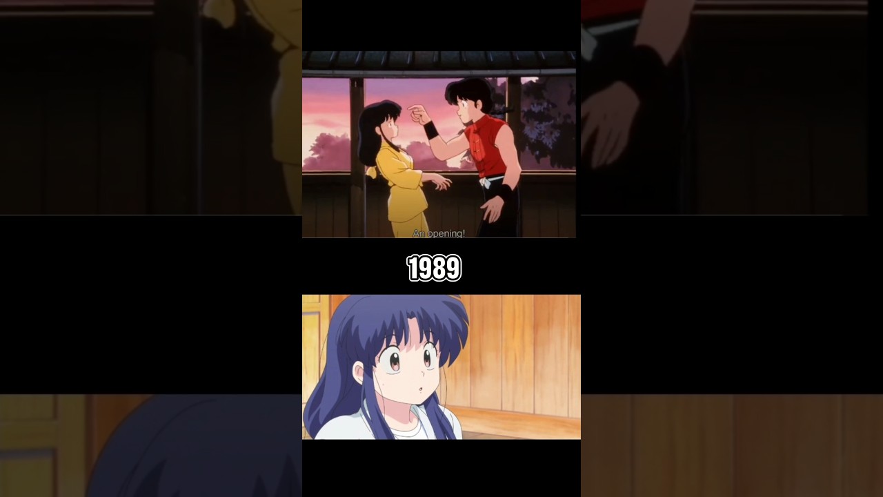 Not fair Ranma 🤣| Ranma 1/2 1989 vs 2024