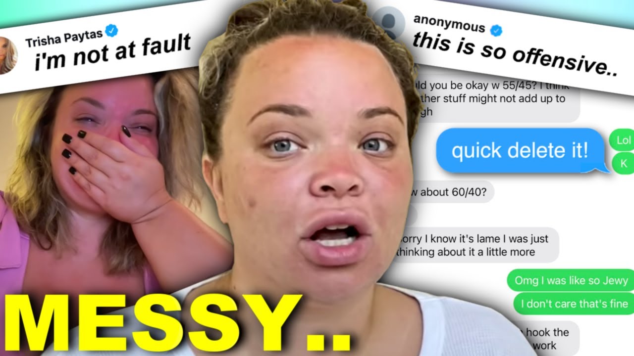 All The Tea Spilled In Trisha Paytas’ DELETED Tweets.. (and leaked messages)