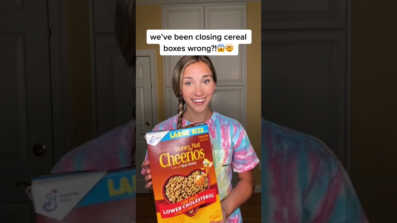 we’ve been closing cereal boxes WRONG?!🤯 #shorts