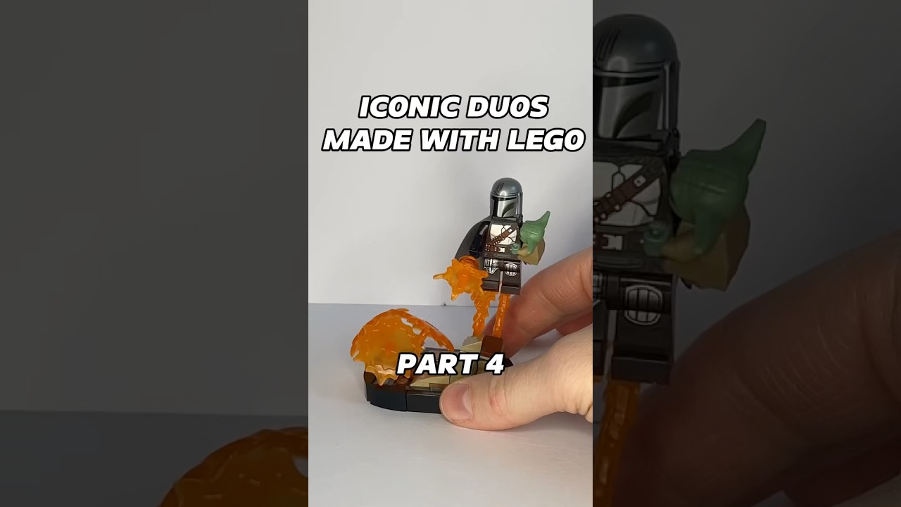 Iconic duos in Lego part 4! Who’s next? #lego #starwars #mandalorian