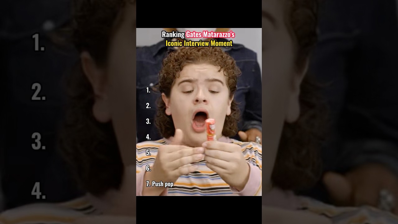 Ranking Gates Matarazzo's iconic interview moment.#GatenMatarazzo #Iconic #Funny #StrangerThings