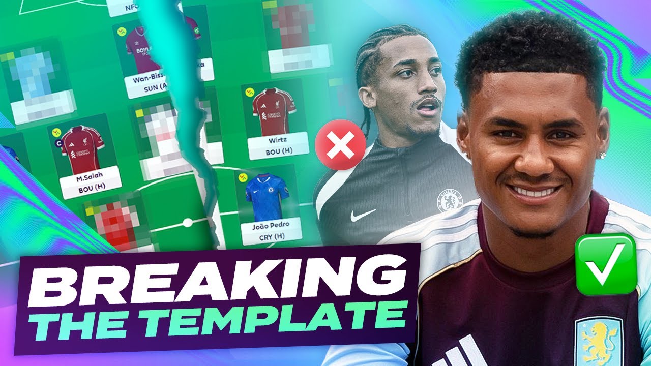 BREAKING THE FPL TEMPLATE 🔥 | Fantasy Premier League Tips 2025/26