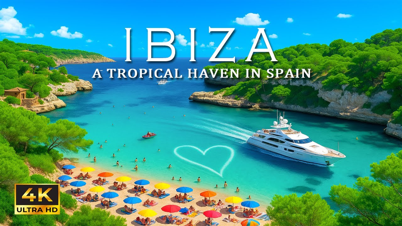 Ibiza 4K | Discover Island Paradise and Sunset Beaches in Spain With Deep House Chill