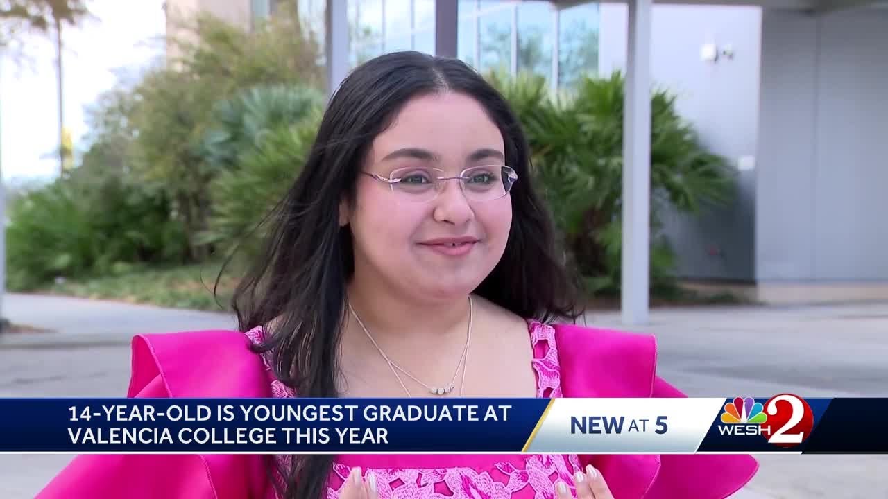 14-year-old becomes one of Valencia College's youngest graduates