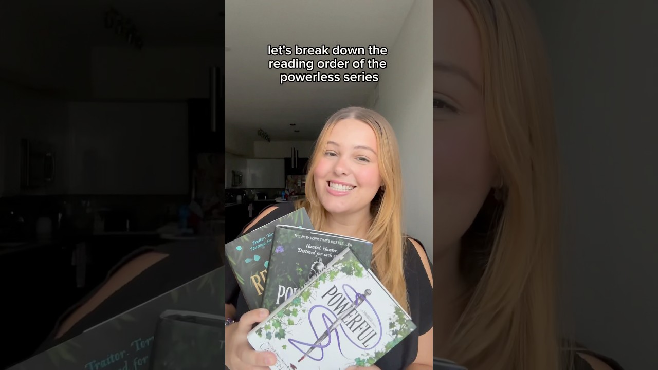 Powerless Series Reading Order 💜 #powerless #booktok #favoritebooks