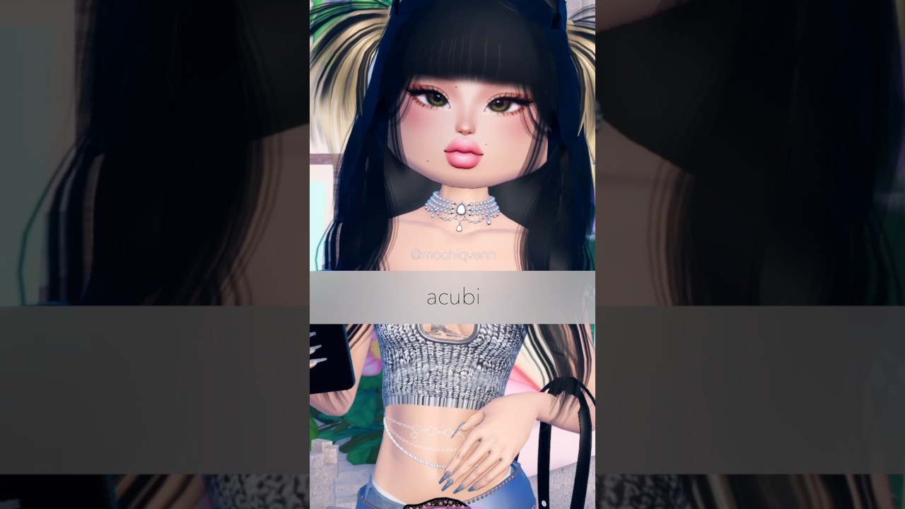 ACUBI theme | dress to impress outfit ideas #dresstoimpress #roblox #dti