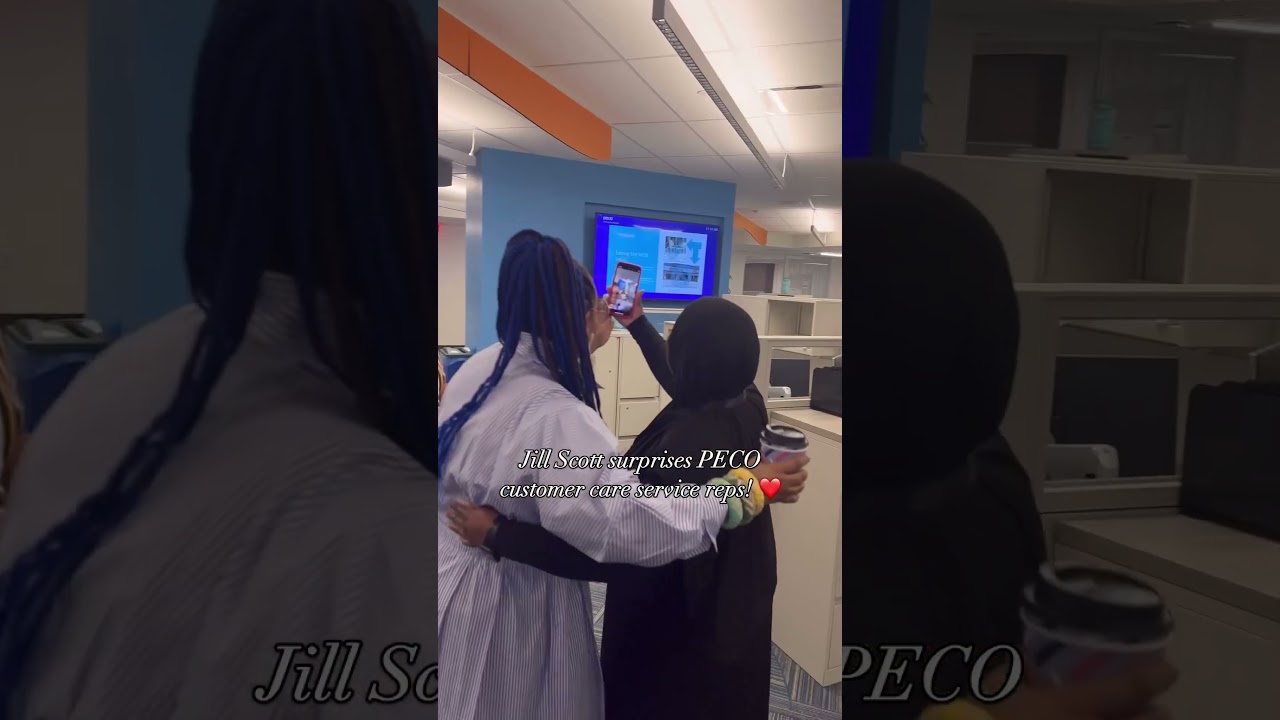 Jill Scott x PECO Customer Care Center!