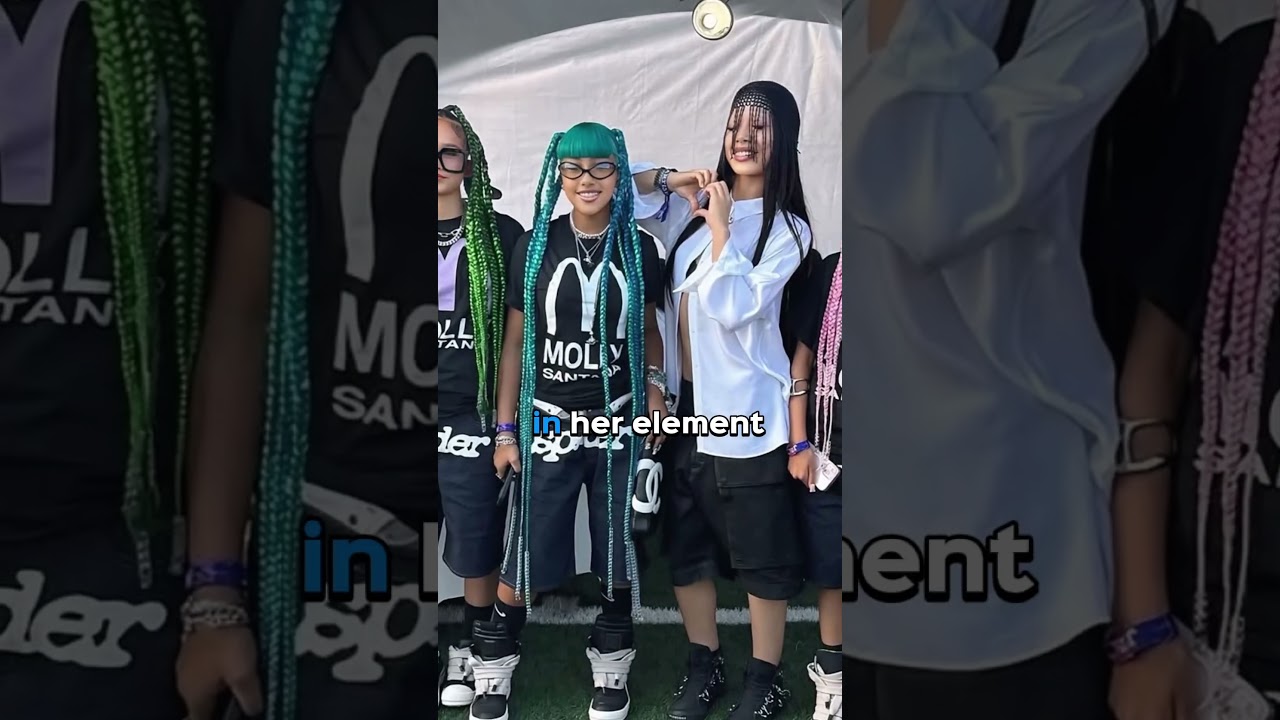 North West Steals the Show Dancing to Molly Santana at Summer Smash Festival video