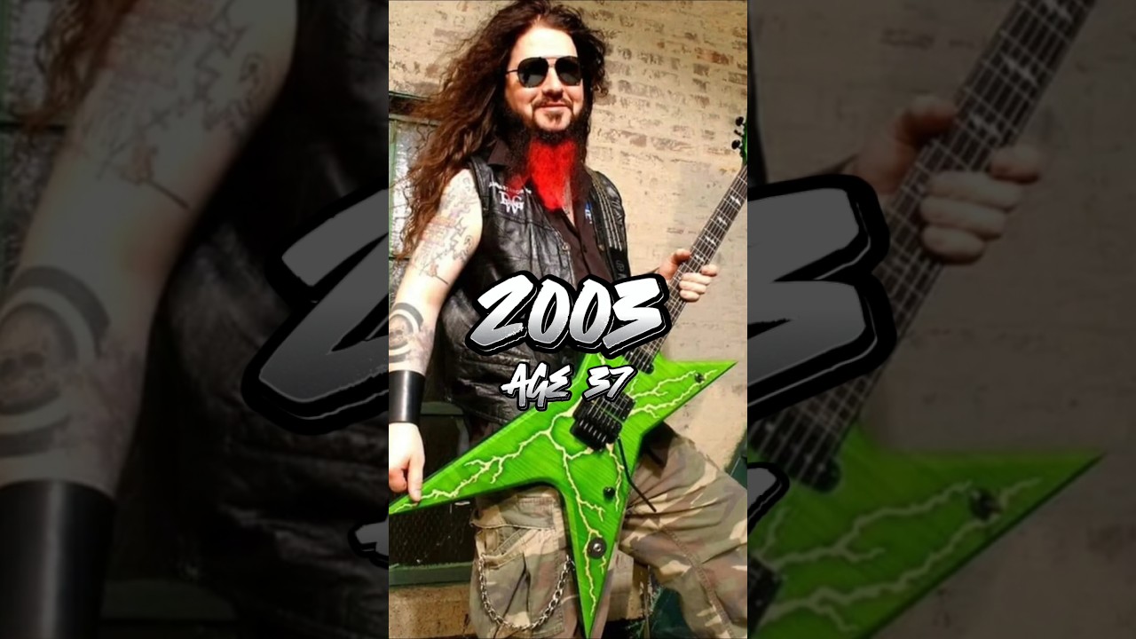 The Evolution Of Dimebag Darrell #shorts #trending #viral #music #metal #pantera #rip #legend #dime
