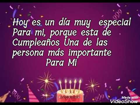 Feliz cumpleaños mi amor