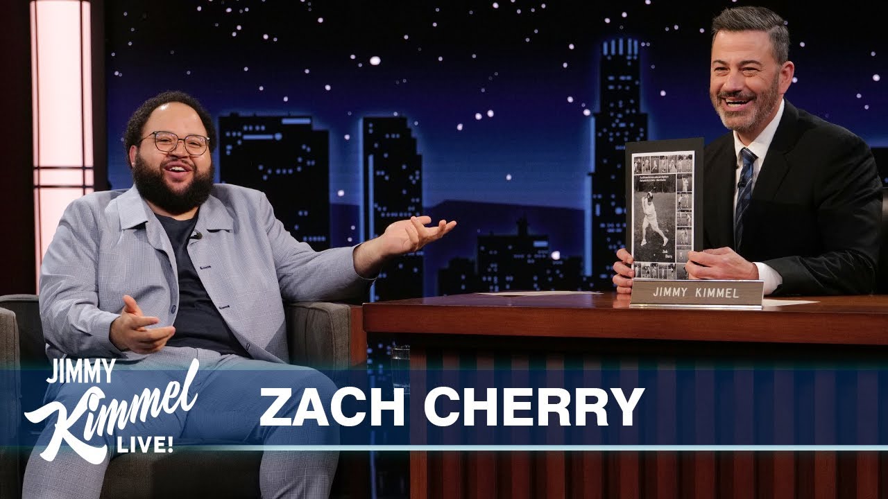 Zach Cherry on His Dad Being Obsessed with Severance & Earthquake While Filming Marching Band Scene