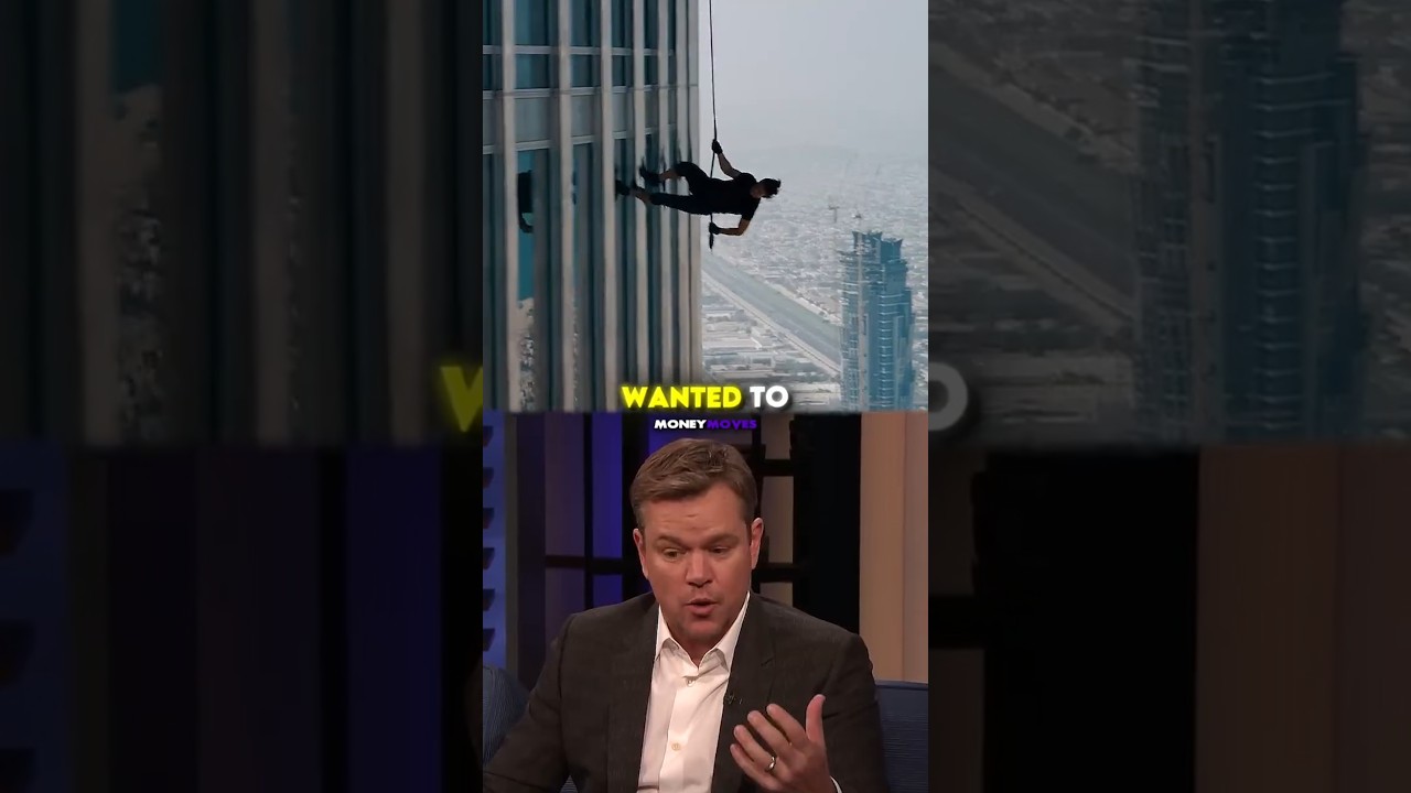 Tom Cruise vs Safety Guy 🛡️😂 | Matt Damon