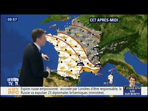 La météo de votre week-end : de la pluie aujourd'hui, du froid demain