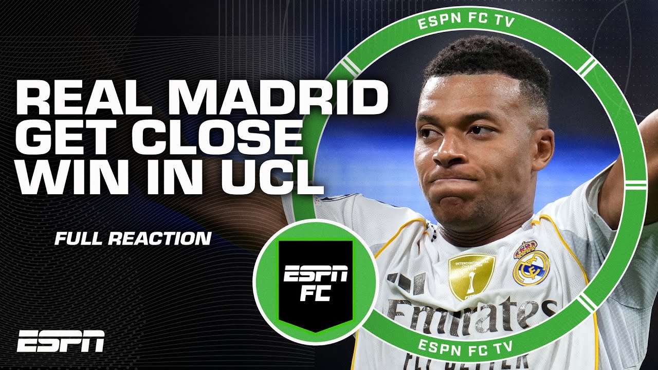 FULL REACTION: Real Madrid get 'GIFT' of a handball in Champions League win vs. Marseille | ESPN FC