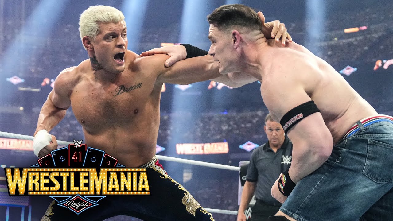 Cody Rhodes vs. John Cena | WWE Championship Match: WrestleMania 41 Sunday highlights