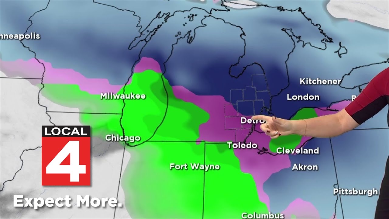 Frigid conditions in Metro Detroit as temperatures could break records Friday