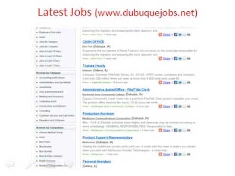 Dubuque Jobs | Jobs in Dubuque | Access Dubuque Jobs