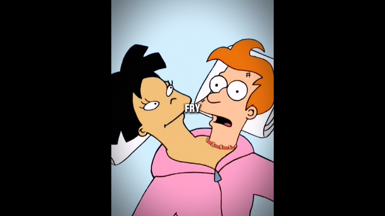 Fry and Amy fell in love but.... #futurama