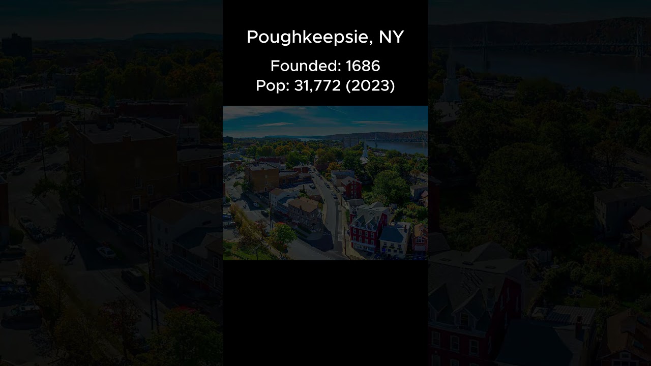 Random US Towns: Poughkeepsie, NY #shorts