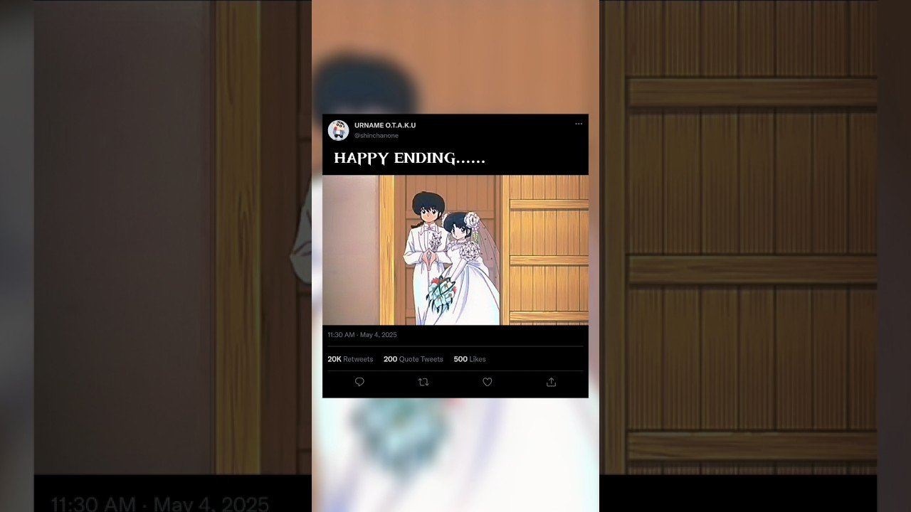 ranma and akane get married🥰.#anime#animation#short#shorts#shortsfeed#ranma.