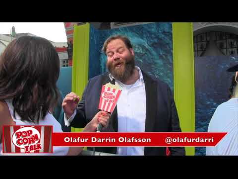 Olafur Darri Olafsson THE MEG Premiere
