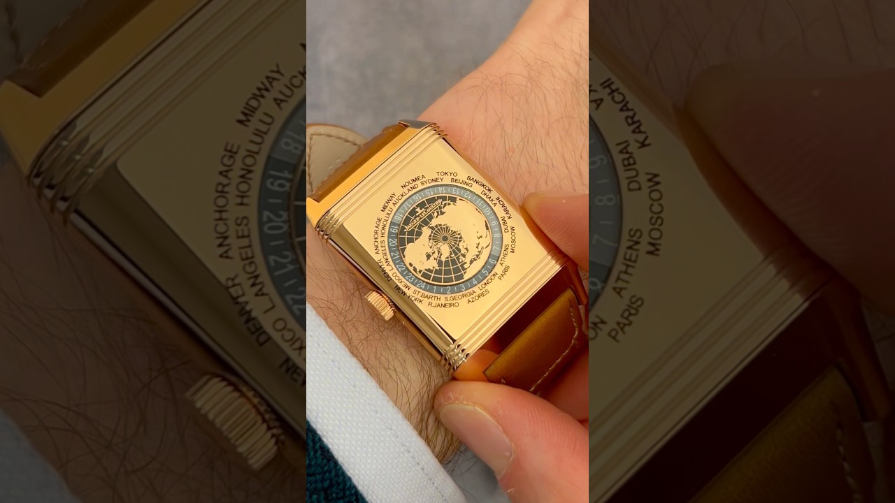❓CAN YOUR WATCH DO THIS??!❓THE NEW 2025 Jaeger-LeCoultre Reverso Tribute Worldtimer Gold