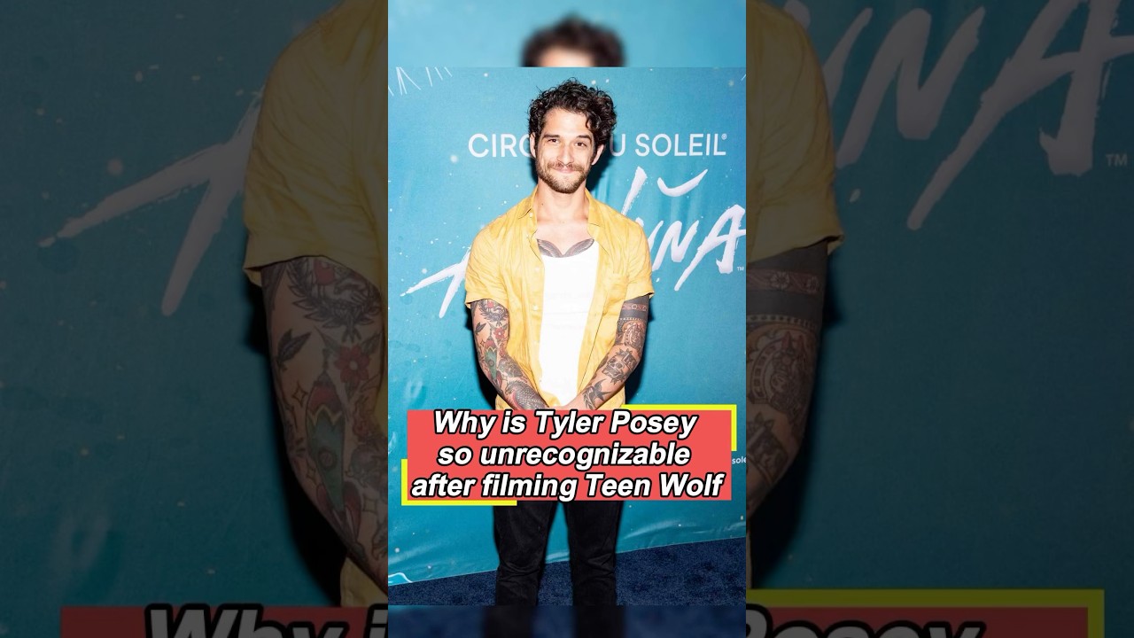 Why is Tyler Posey so unrecognizable after filming Teen Wolf The reason is .#TylerPosey #TeenWolf