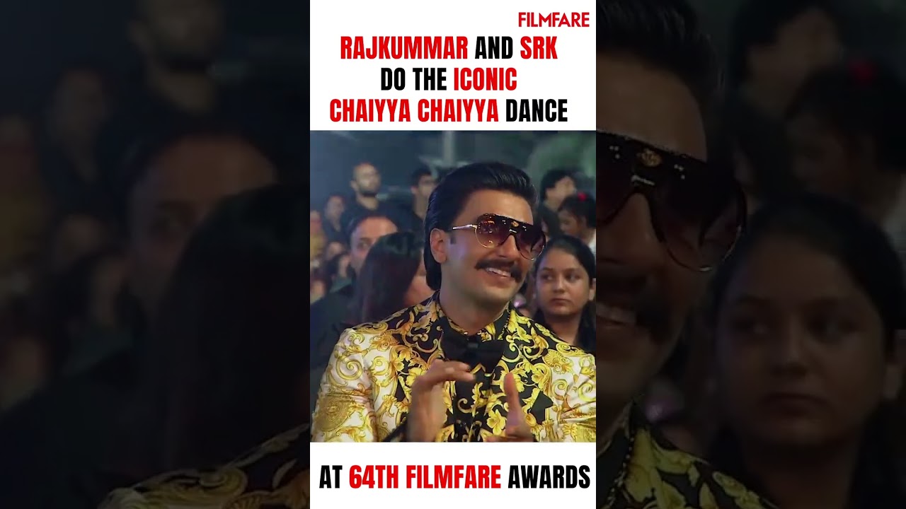 #ShahRukhKhan & #RajkummarRao teamed up to recreate the iconic #ChhaiyaChhaiya song