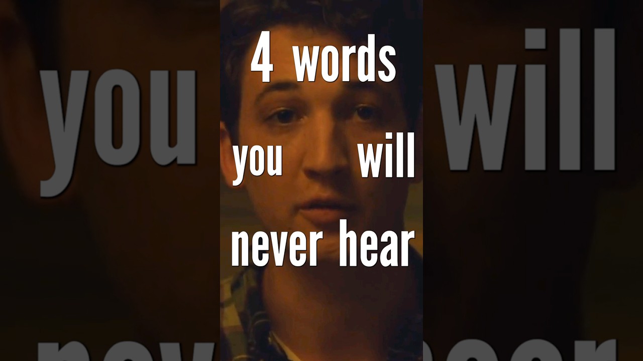 Whiplash - Greatest Line Deliveries in Movie History - "Words you will never hear from the NFL"