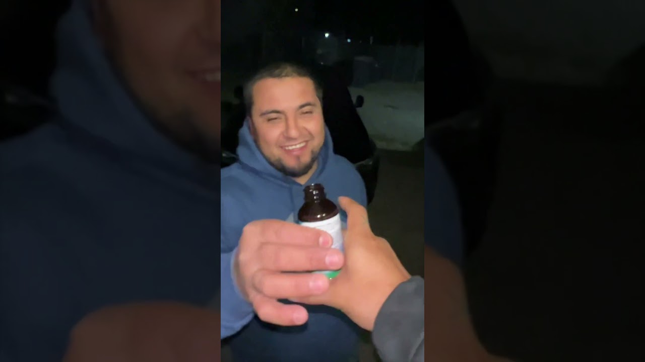 My uncle gets hella slumped drinking 1000MG edible #funny #plug