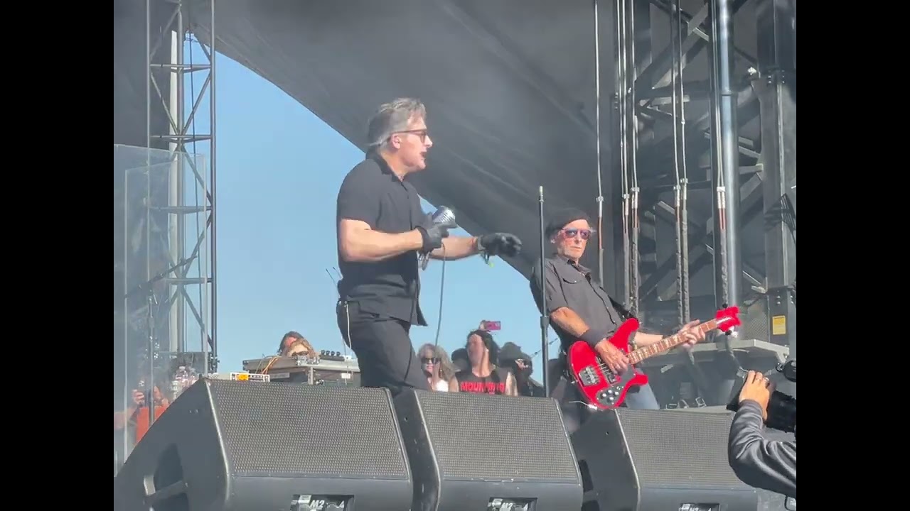 The Damned  - No Values Festival   New Rose