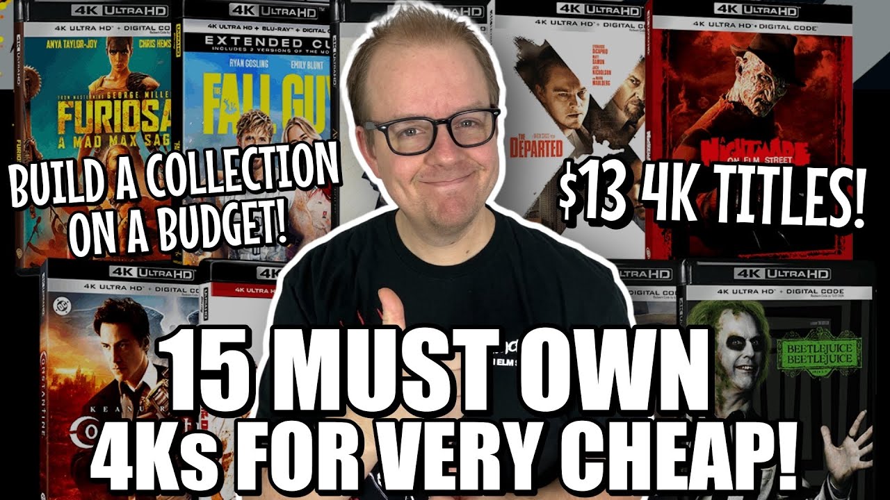 15 GREAT 4K Releases For $13! | Brand NEW Titles! | Gruv CRAZY Days Sale! 