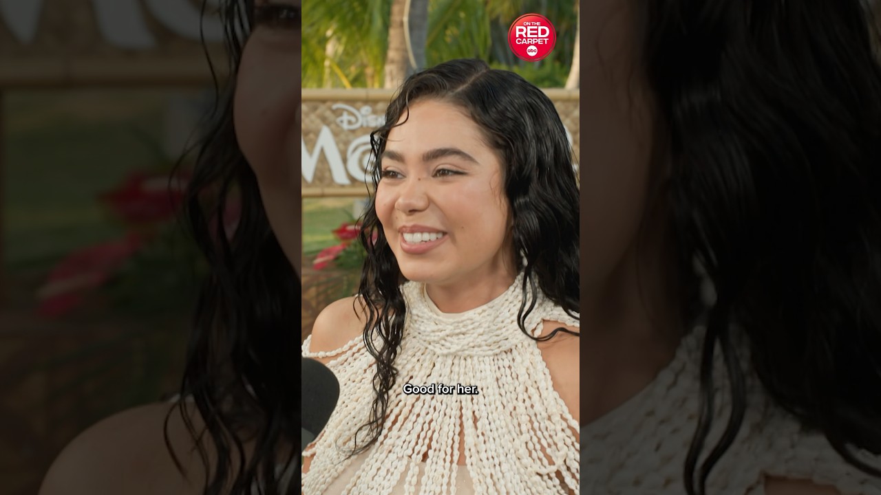 Say that again? Moana does what?! Auli’i Cravalho is back as the voice of Moana in “Moana 2”