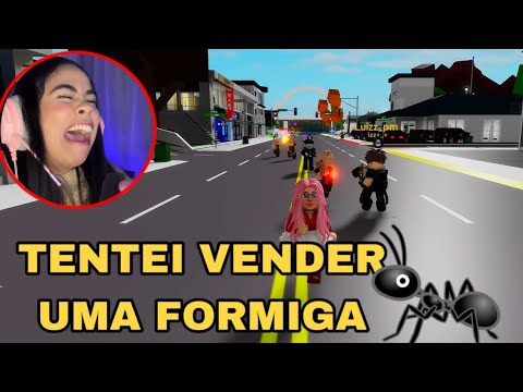 BRIGUEI COM TODA POLÍCIA DE BROOKHAVEN E ME DEI MAL 🥲 | TENTE NÃO RIR 🤣