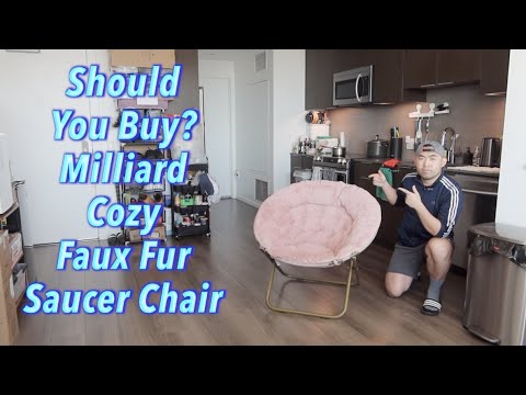 Should You Buy? Milliard Cozy Faux Fur Saucer Chair