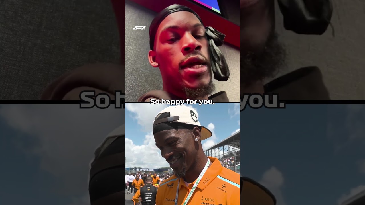 NBA Star Jimmy Butler Congratulates Pal Lando Norris On World Championship 🏀