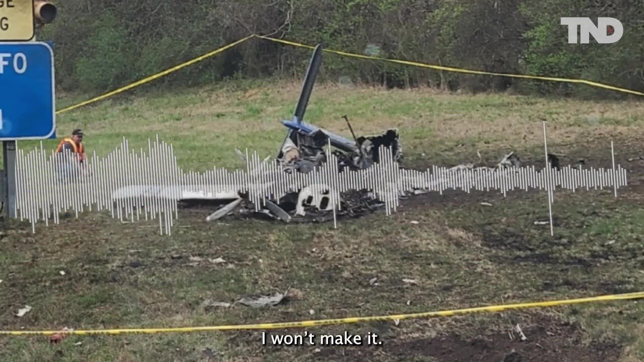 Recordings detail moments before deadly plane crash