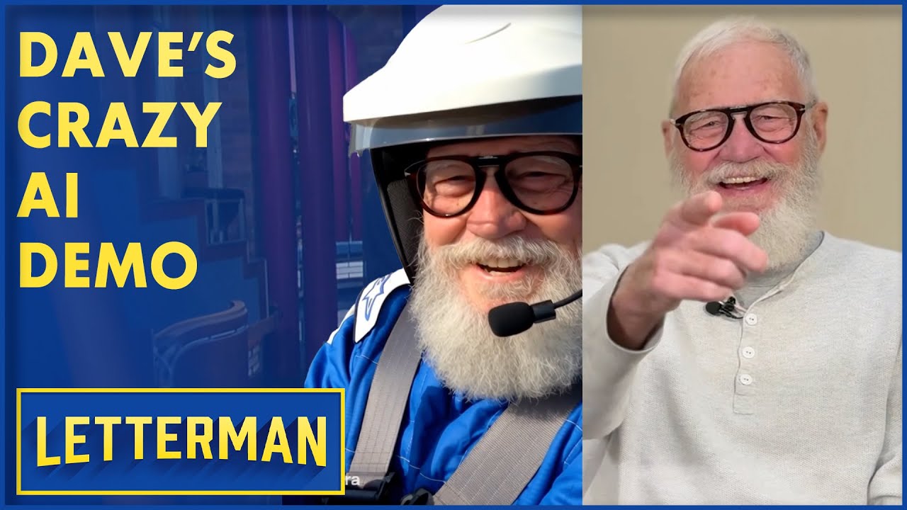 Dave's Crazy AI Experiment | David Letterman