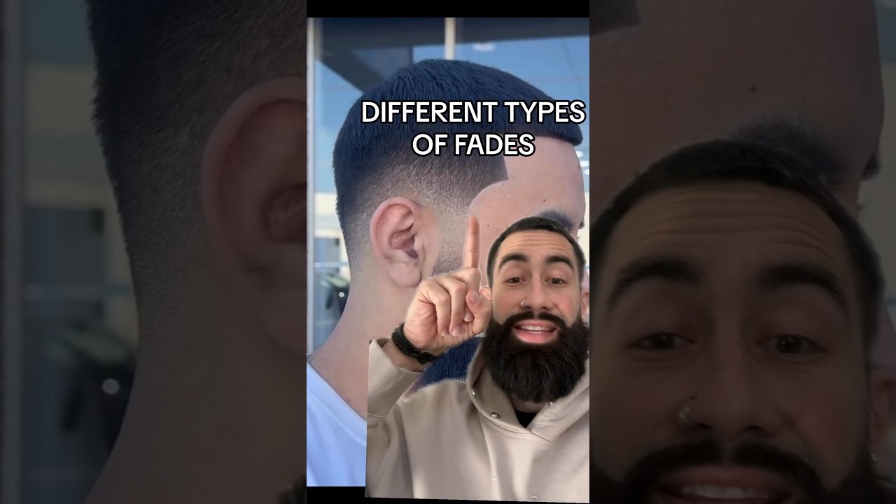 Different types of FADES- what to ask your barber #krispykats #phillybarber #haircut #fade #hair