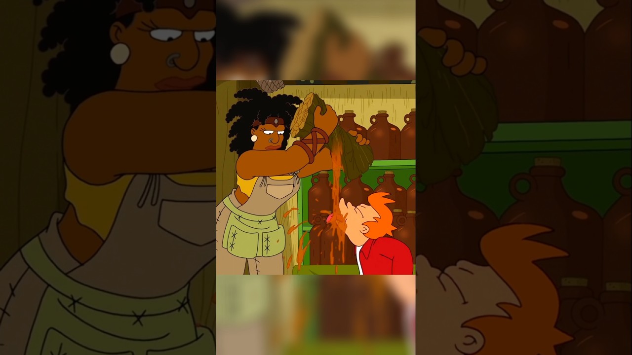 This Moment When You Start Eat Only Healthy Food 😂 #futurama#funny#classiccartoons #shorts