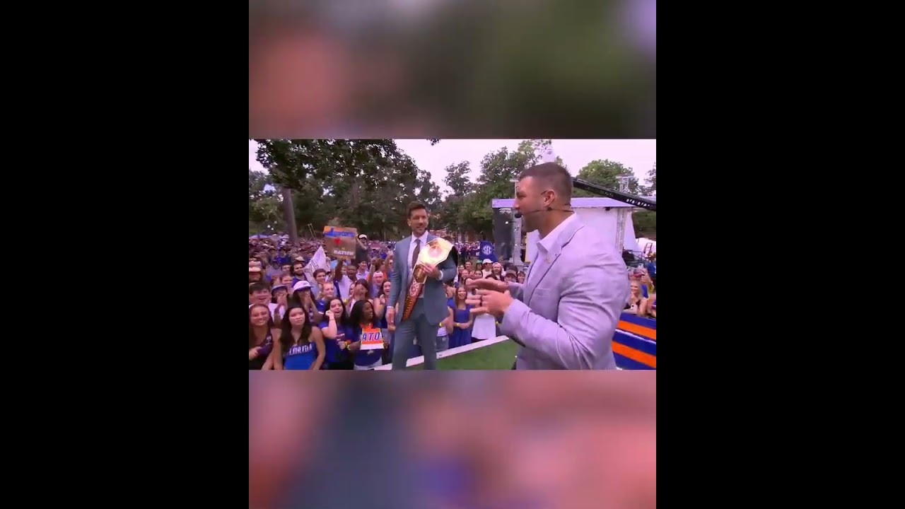 This video gave me chills 🥶 #cfb #collegefootball #floridagators #timtebow #hookemhorns #cfb