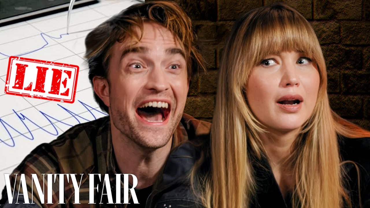 Jennifer Lawrence & Robert Pattinson Take Lie Detector Tests | Vanity Fair