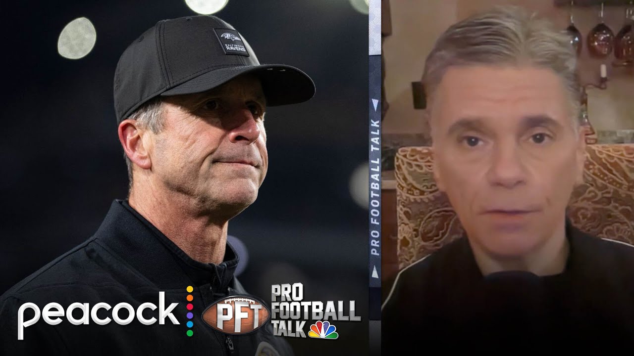Baltimore Ravens fire head coach John Harbaugh after 18 seasons | PFT PM | NFL on NBC